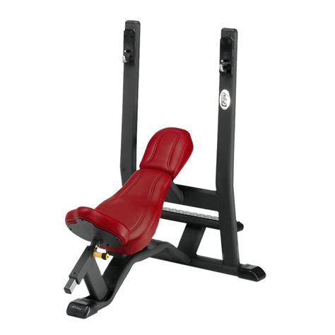 Banc de musculation incliné 4SHO071 0 Telju Fitness avec porte