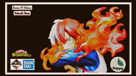 ICHIBAN KUJI Prize C BANDAI SPIRITS Heroes Vs Villains Todoroki