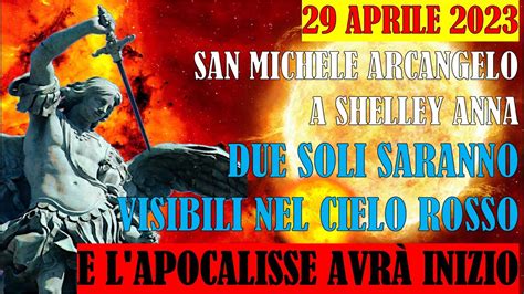 Aprile S Michele Arcangelo A Shelley Anna Soli Visibili Nel