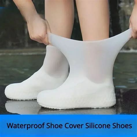 Couvre Chaussures En Silicone Imperm Able Prot Ge Chaussures Bottes De