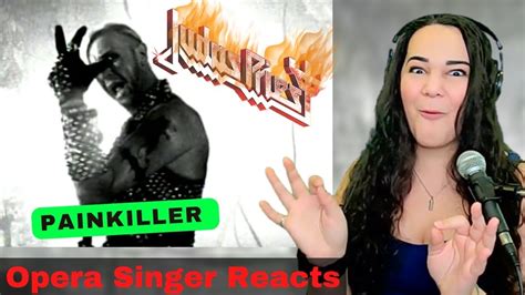 Opera Singer Reacts To Judas Priest Painkiller First Time Live