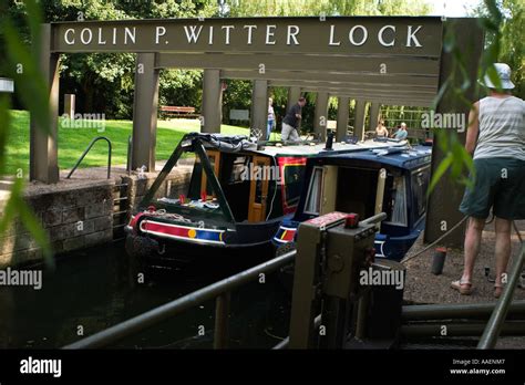 Colin P Witter Lock On The River Avon Stratford Upon Avon Uk June 2005