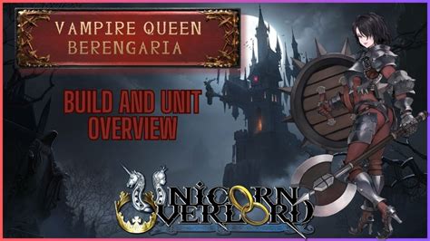 Vampire Berengaria Build Unicorn Overlord Youtube