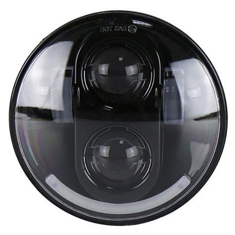 5 75 Inch 45 W LED Ronde Motorfiets Koplamp Hi Lo Beam 5 3 4 Inch