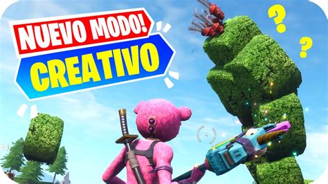 Probando El Nuevo Modo Creativo De Fortnite Luh Youtube