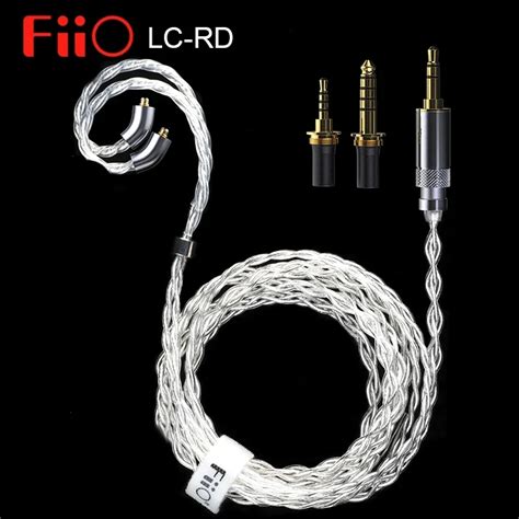 FiiO LC RD High Purity Pure Silver Swappable Plug Upgrade Earphone