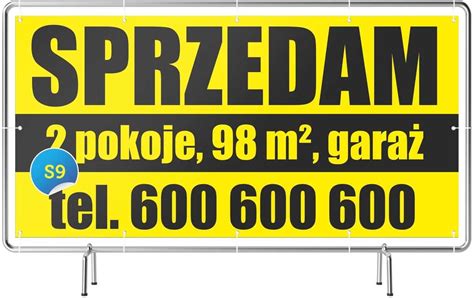 Baner Reklamowy X M Sprzedam Dom Dzia K Ceny I Opinie Ceneo Pl