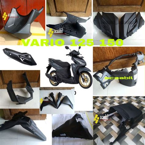 Jual Cover Body Kasar Halus Atas Bawah Samping Vario Led