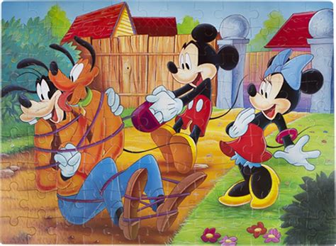 Lisciani Disney Mickey Df Supermaxi Puzzle Pezzi Per Bambini Da