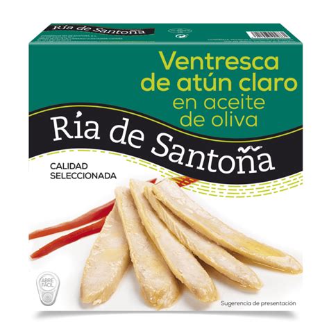 Ventresca De At N Claro En Aceite De Oliva Lata R A De Santo A