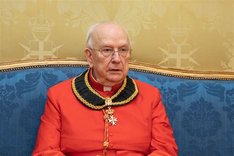 Cardinal Fernando V Rges Alzaga Bailiff Grand Cross Of Honour And