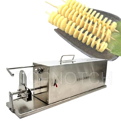 M Quina El Ctrica De Patatas Fritas En Espiral Tornado Cortador