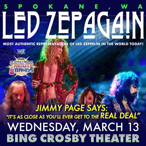 Led Zepagain: A Led Zeppelin Tribute — Spokane Entertainment District