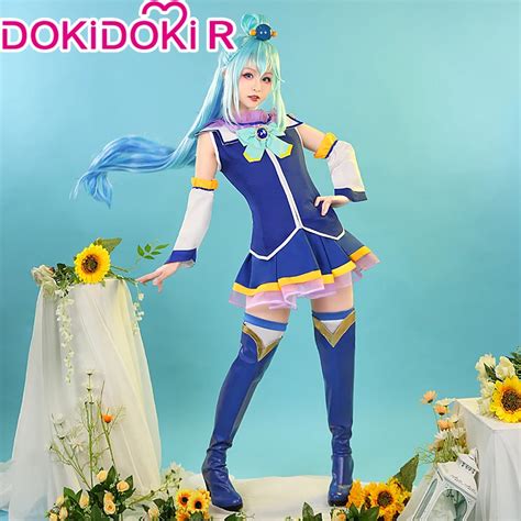 Cosplay De Konosuba De Agua Para Mujer Disfraz De Anime Bendici N De