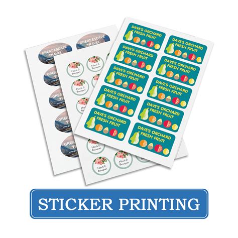 Label Sticker Printing Service