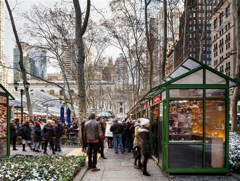 Bank Of America Winter Village At Bryant Park Bryant Park New York