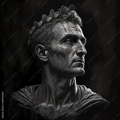 Gaius Julius Caesar Created With Generative Ai Technology Ilustraci N