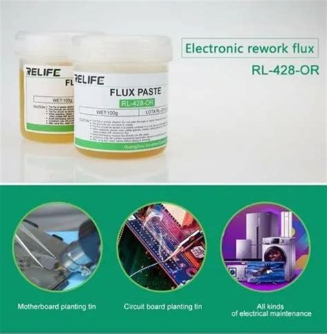 Relife Rl Or Solder Paste Flux G At Rs Piece In Kolkata