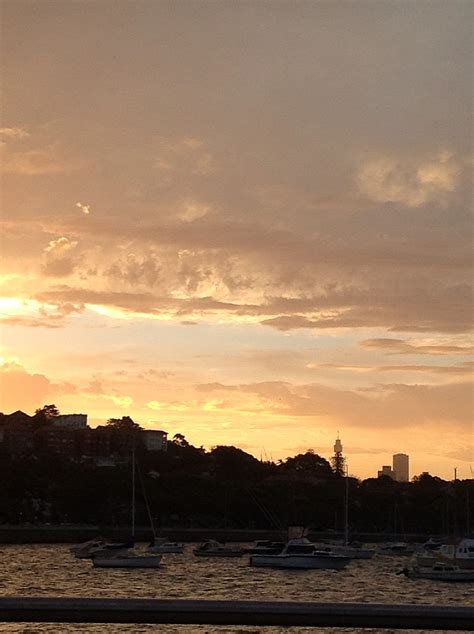 Free photo: sydney, sky, sunset, harbour, clouds, water, evening | Hippopx