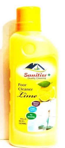 Ml Sanitize Lime Liquid Floor Cleaner At Rs Bottle Liquid