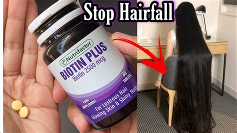 Honest Review Biotin Plus How To Stop Hair Fall Biotin Tablet Uses