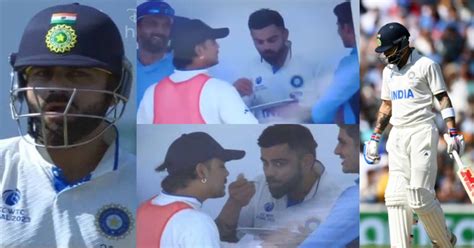 Video इधर बैक टू बैक गिर रहे थे विकेटउधर आउट होकर Virat Kohli मज़े से