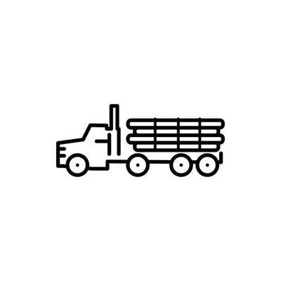 Log Truck Vector Art, Icons, and Graphics for Free Download