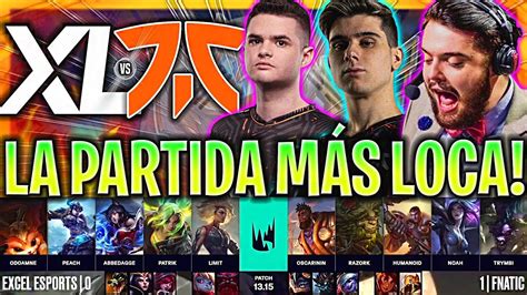 Ibai Castea La Partida M S Loca De Fnc Xl Vs Fnc Game Lec Season