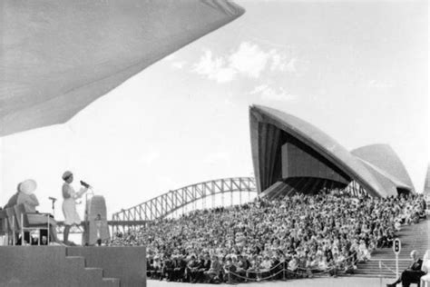 October The Sydney Opera House Was Officially Opened By Queen