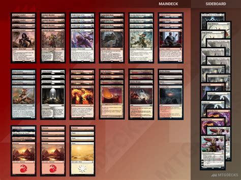 Arena Standard Boros Aggro Deck By Vrym 88803 MTG DECKS