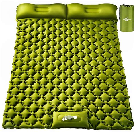 Itopfox Portable Double Camping Sleeping Pads 5 In Thick Self