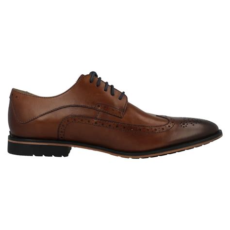 Mens Clarks Classic Brogue Lace Up Shoes Gatley Limit Ebay