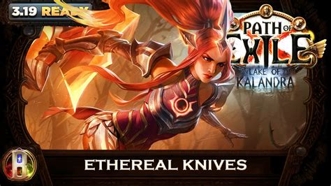 Path Of Exile 3 19 IGNITE ETHEREAL KNIVES ELEMENTALIST POE LAKE OF