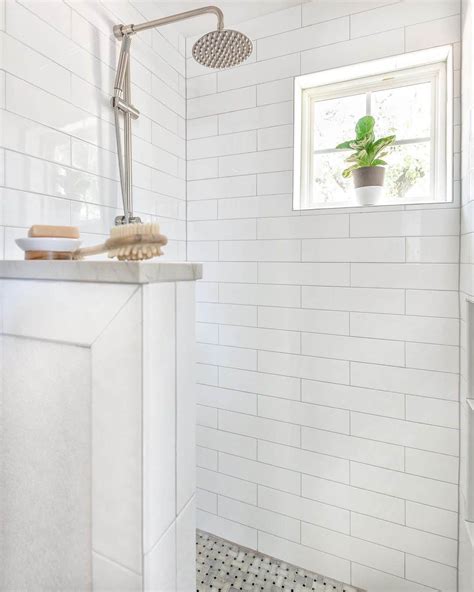 Subway Tile Shower Floor And Decoration Ideas