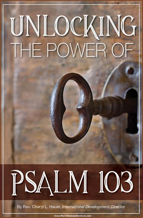 Unlocking The Power Of Psalm 103 Bridges For Peacebridges For Peace