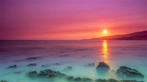 Konsep Fond D ©cran Sunset Paling Top