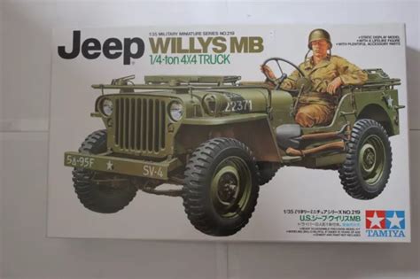 TAMIYA 35219 JEEP Willys MB 1 4 Ton 4x4 Truck EUR 15 00 PicClick DE