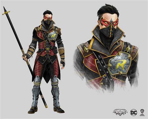 Robin Privateer Suit Art Gotham Knights Art Gallery