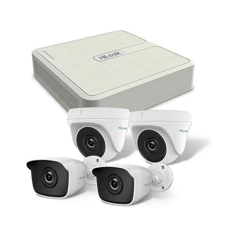 Kit Seguridad Hilook Hikvision Turbo Hd 1080p Lite Dvr 4ch 4 Camaras