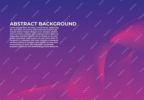 Premium Vector Abstract Gradient Blue Red Background With Gradient Line