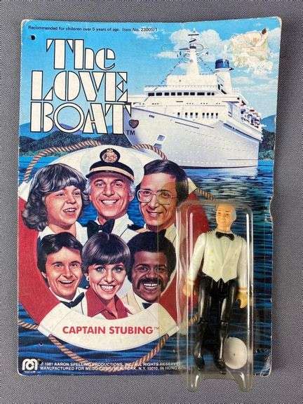 Mego The Love Boat Captain Stubing Action Figure - Matthew Bullock ...