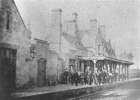 Nuneaton Station View Of The Original Nuneaton Stations Down Platform