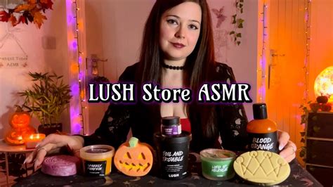 ️‍🔥 Asmr Lush Store Halloween Roleplay With Tissue Paper Crinkles