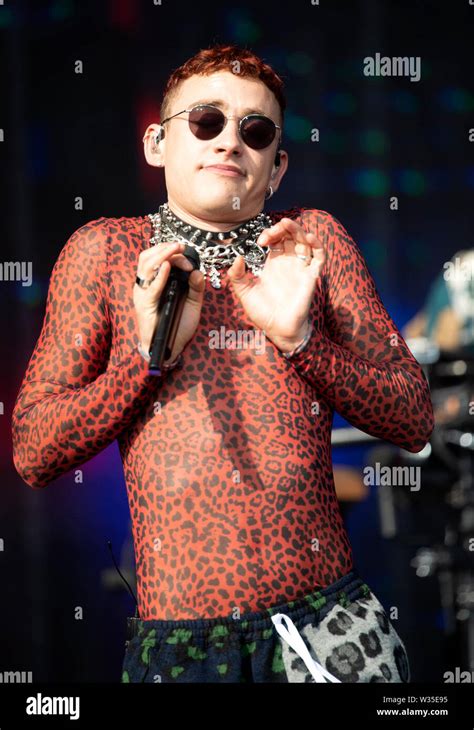 Lead Singer Of Years And Years Olly Alexander Performs During The