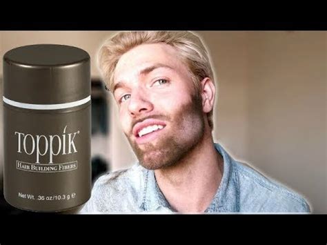 Does Toppik Hair Building Fibers Work On Your Beard Youtube