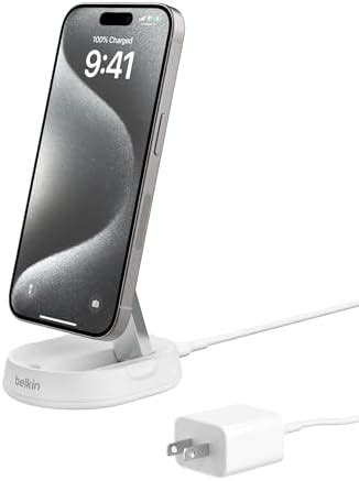 Amazon Belkin MagSafe Base de carga inalámbrica 2 en 1 de 15 W