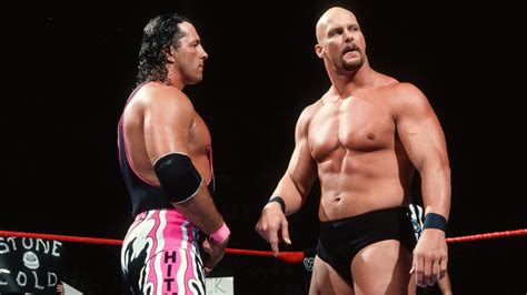 Steve Austin Bret Hart Looks Back On WrestleMania 13 Match Sports