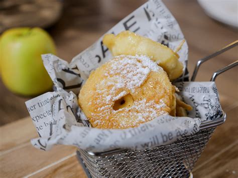 Beignets Aux Pommes La Po Le Les P Pites De Noisette