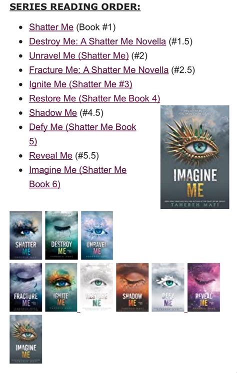 Shatter Me Series Shatter Me Quotes Teenage Books To Read Shatter