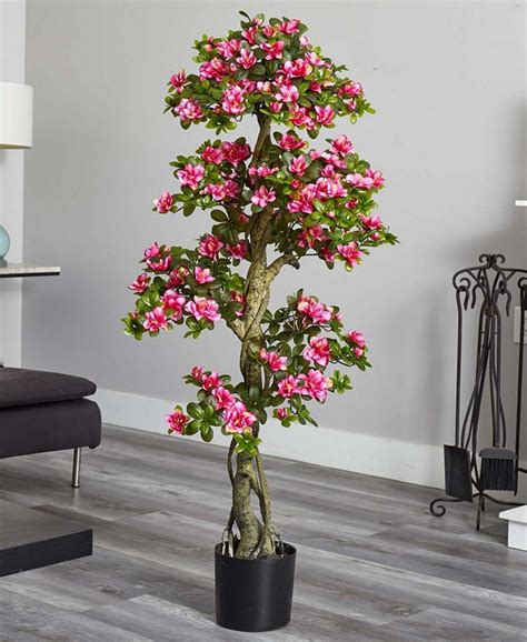 Nearly Natural 5 Azalea Artificial Tree Macys